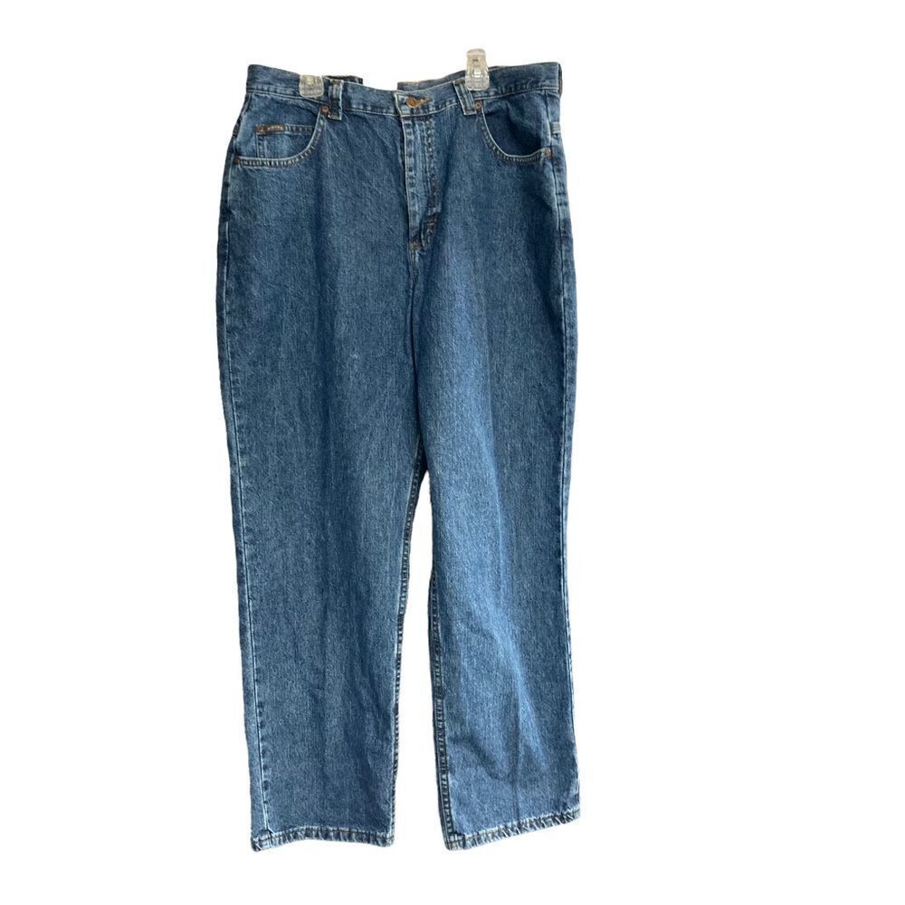 RIDERS BY LEE Women’s Medium Wash Jeans Size 16 Petite‎ ( measures smaller) NEW